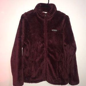 MAROON COLUMBIA JACKET
